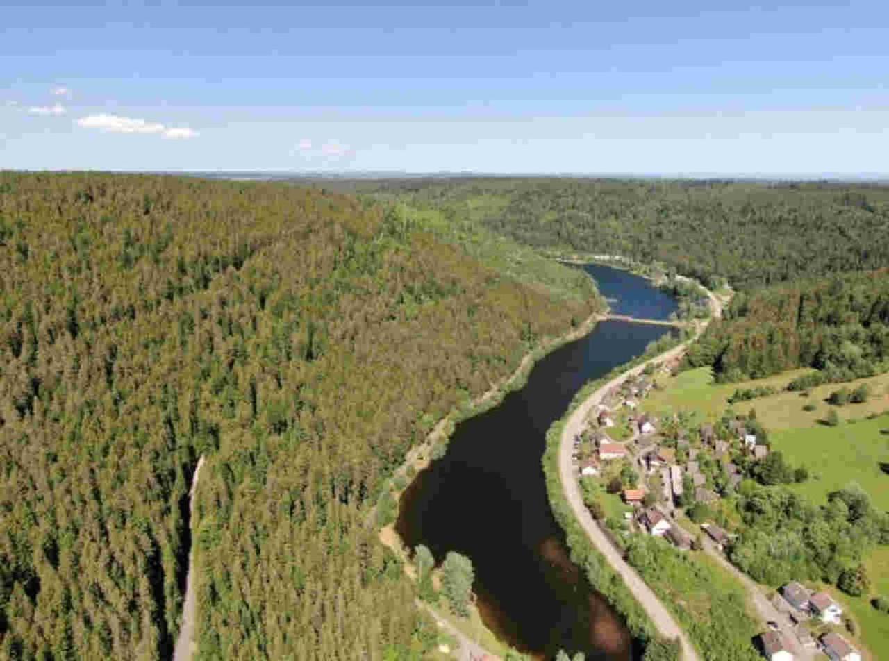 Ferienhaus Schwarzwald Seewald Erzgrube Badesee 100% Natur מראה חיצוני תמונה